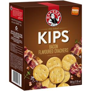 Bakers Kips Bacon Flavored Cracker